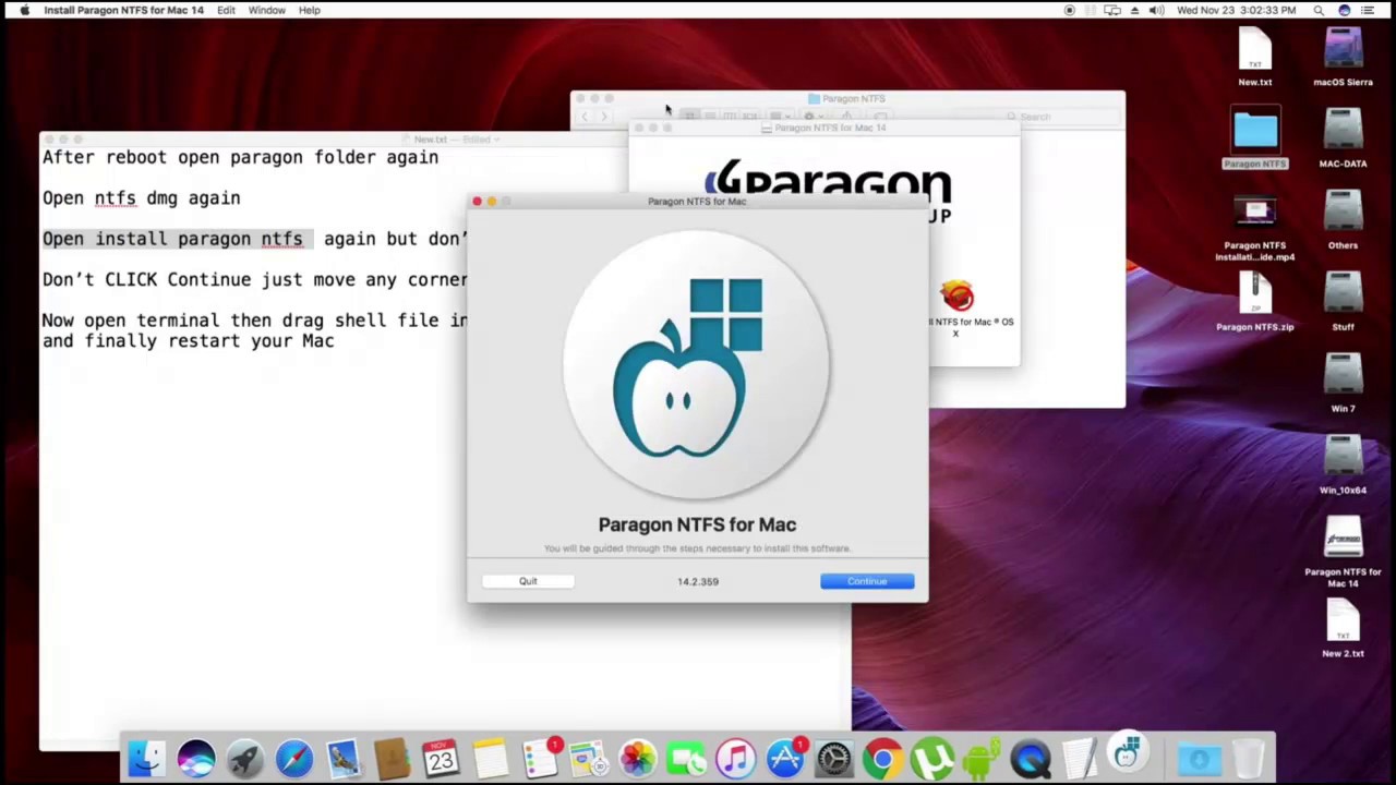 paragon ntfs for mac os x 9.5 keygen